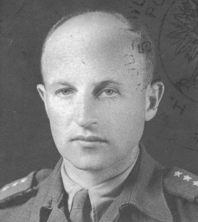 Kpt. Wacław Buyko, dowódca 2 kompanii 13 batalionu 5 Kresowej Dywizji Piechoty.