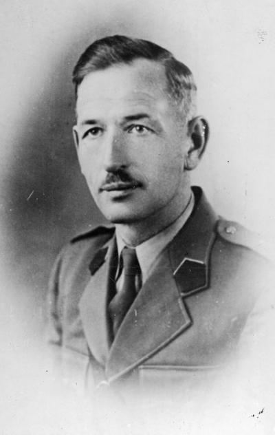 Lt. Col. Karol Fanslau, commander of the 4th battalion, 2nd Brigade of 3rd Carpathian Infantry Division.